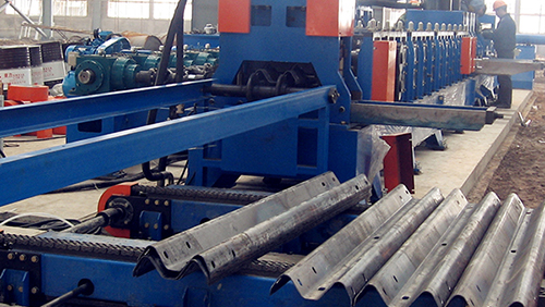 Highway Guardrail Roll Forming Machine