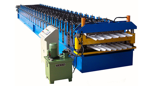 Double Layer Roll Forming Machine