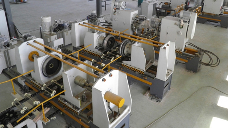 Steel drum production line