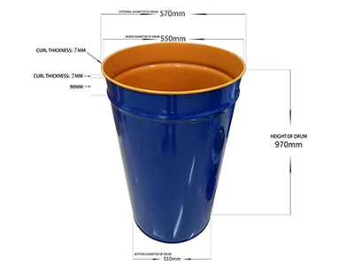 Conical Steel Drum Making Machine