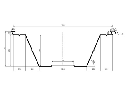 BH-1000-700 Arched Roof Sheet Forming Machine