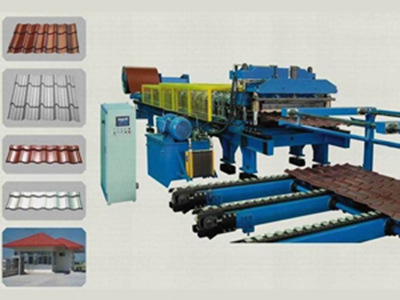 Glazed Tile Roll Forming Machine