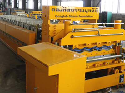 Glazed Tile Roll Forming Machine