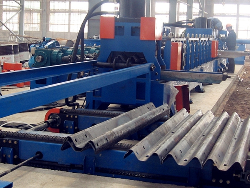 Highway Guardrail Roll Forming Machine