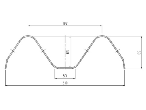 Highway Guardrail Roll Forming Machine