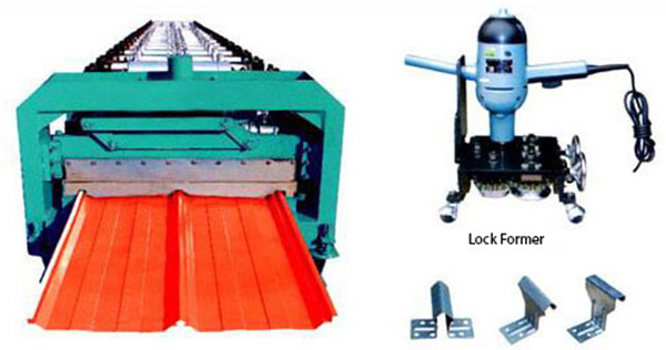 Concealed Roof Sheet Forming Machine