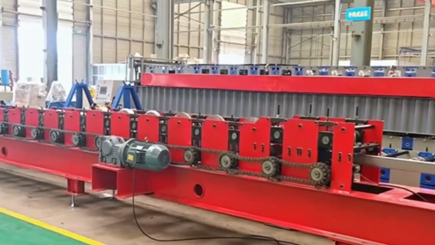 Storage Shelf Crossbeam Roll Forming Machine