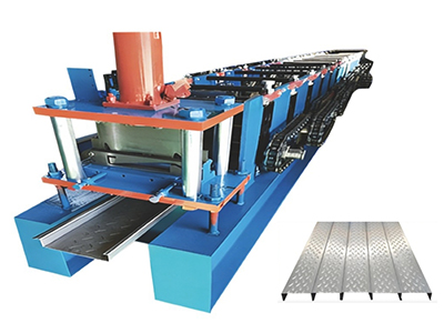 Self-Supporting Steel Floor Deck Roll Forming Machine