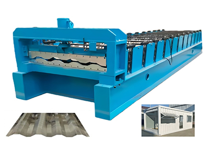 Shipping Container Side Panel Roll Forming Machine