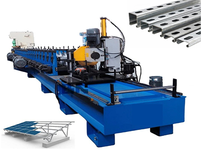 Solar Panel Support Frame Roll Forming Machine