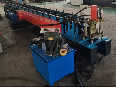 U Shaped Steel Purlin Roll Forming Machine
